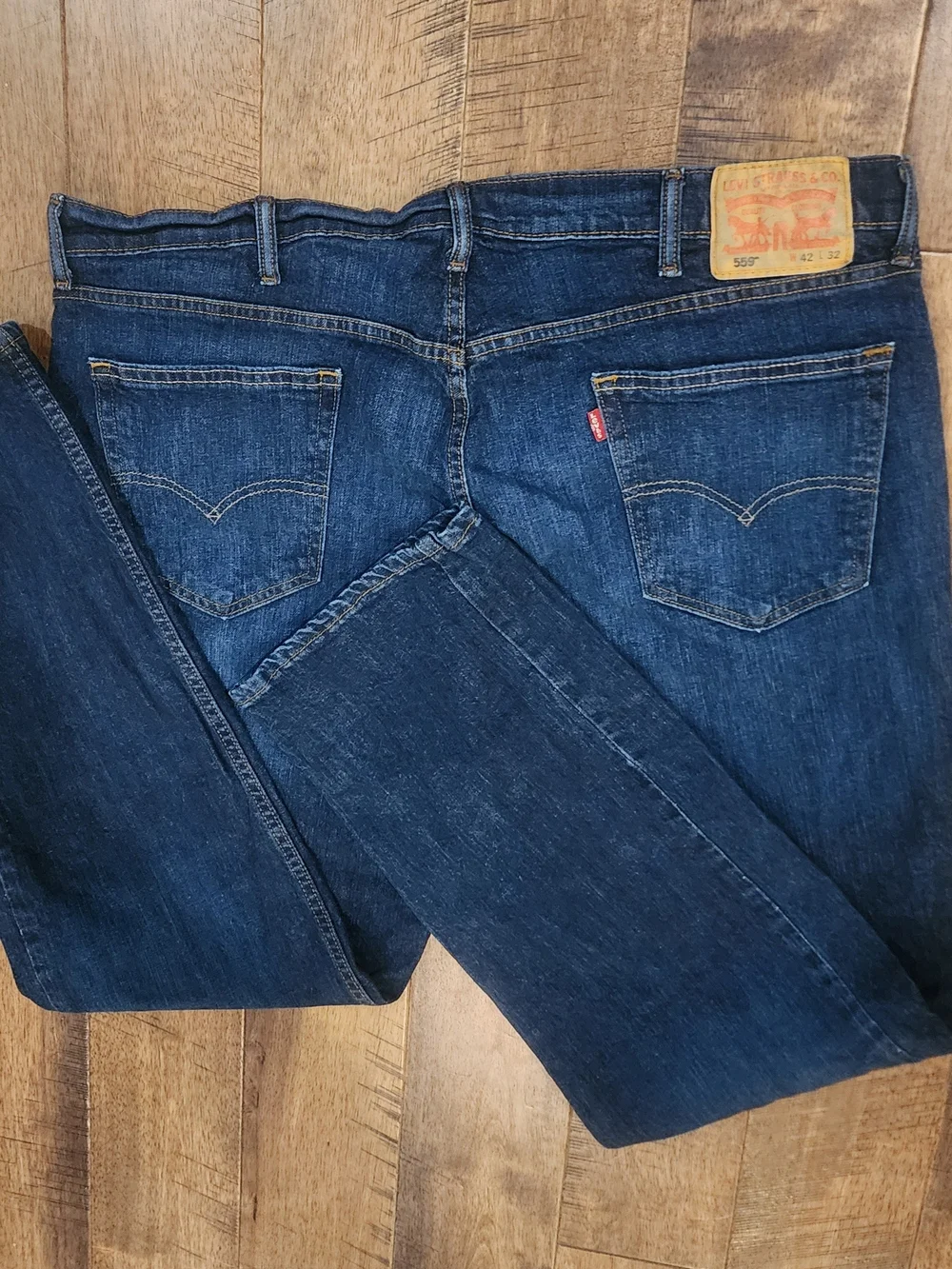 Levi's 559 Bootcut Darkwash Jeans -42/32